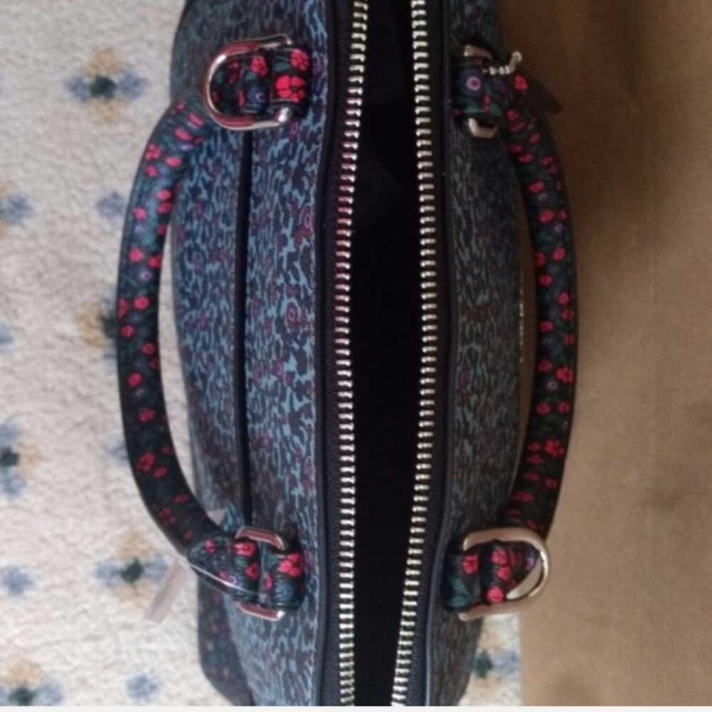 COACH SIERRA SATCHEL FLORAL PRINT HANDBAG - Picture 3 of 5